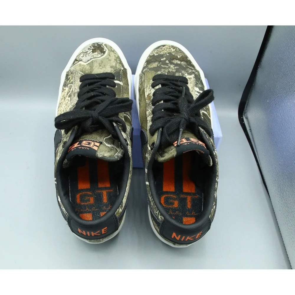 Nike SB Blazer Low GT Grant Taylor Camo Skate Shoes DO9398-002 Mens 7 Womens 8.5